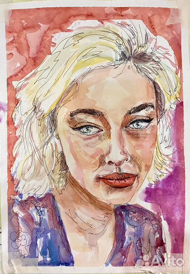 Картина :акварелью,гуашью,маслом,тушью,пастелью