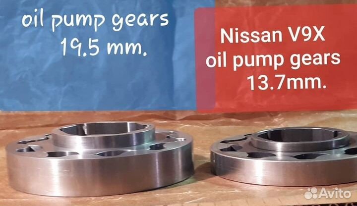 Увеличенный масляный насос дизеля V9X Ниссан 3.0
