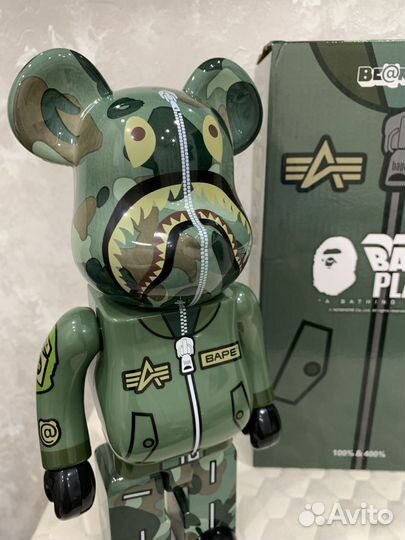 Игрушка bearbrick 28cм BapePlay, новая модель