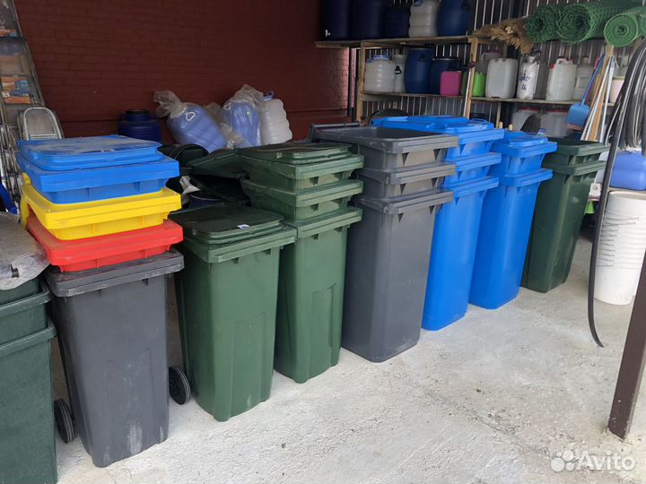 Мусорный контейнер 120 л, 240 л, 360 л