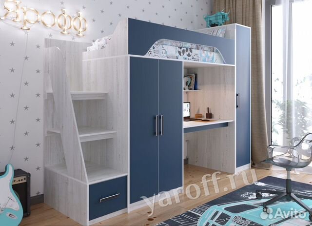 Кровать чердак