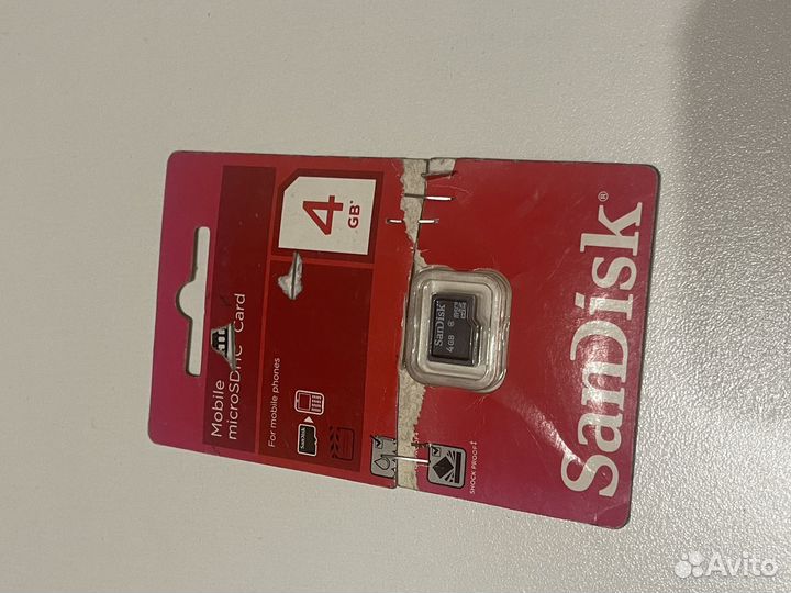 Карта памяти MicroSD