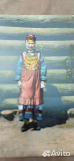 Открытка чувашка саратовская губерния до 1917 год