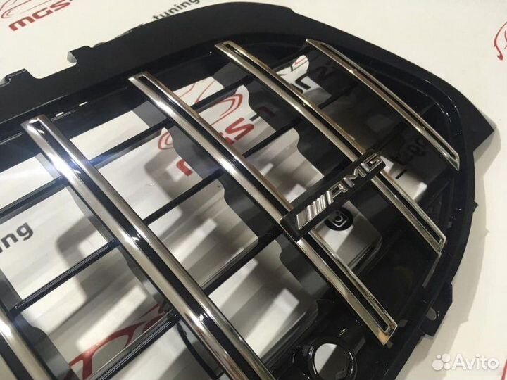 Решетка Mercedes A-class w177 GT style + Шильдик