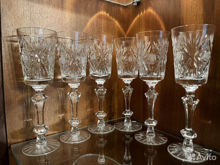 Хрустальные бокалы