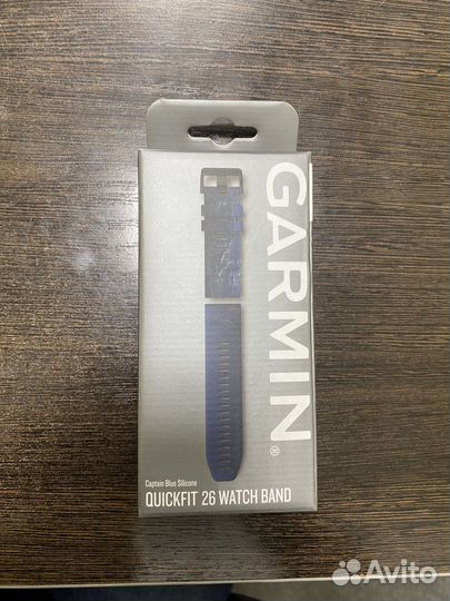 Garmin quickfit 26 captain blue silicone