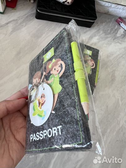 Обложка для паспорта детская