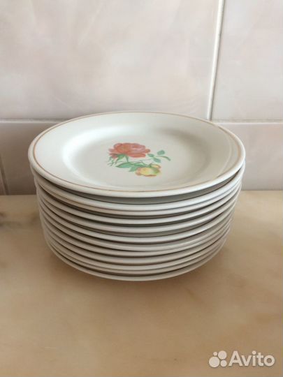 Фарфоровые тарелки СССР