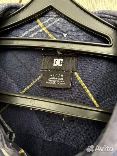 Мужская рубашка dc shoes 48-50 р