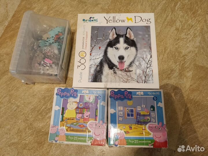 Пазлы разные