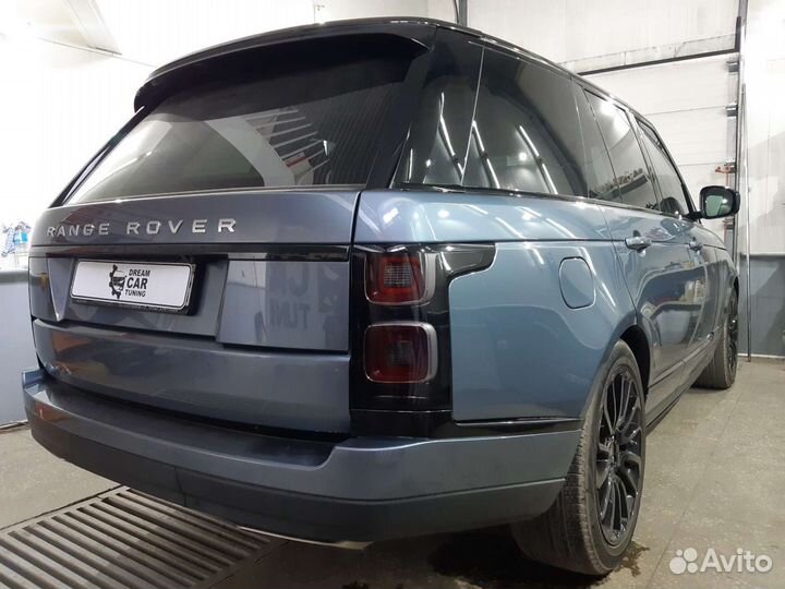 Тонирование фар автомобиля