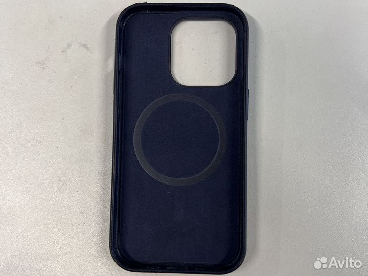 Чехол на iPhone 14 pro кожаный