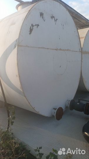 Емкость для воды металлическая бу