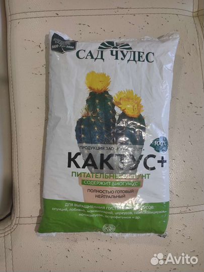 Грунт ддя кактусов