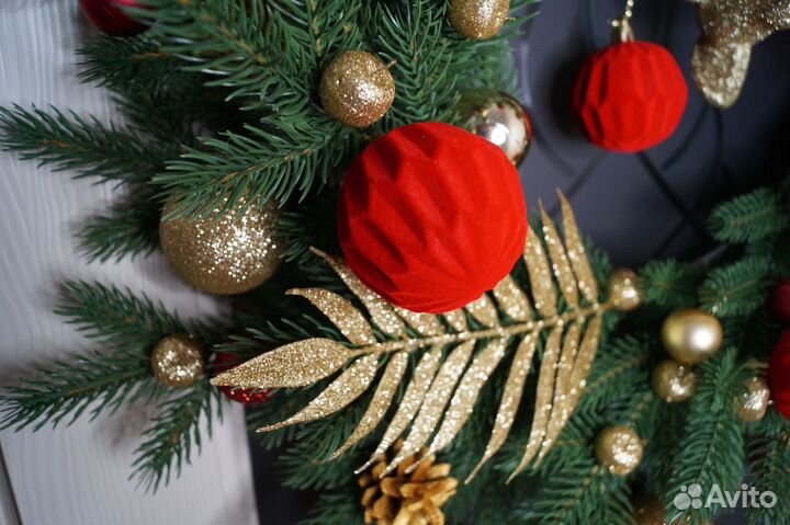 Новогодний декор. венок. украшение для дома.листай