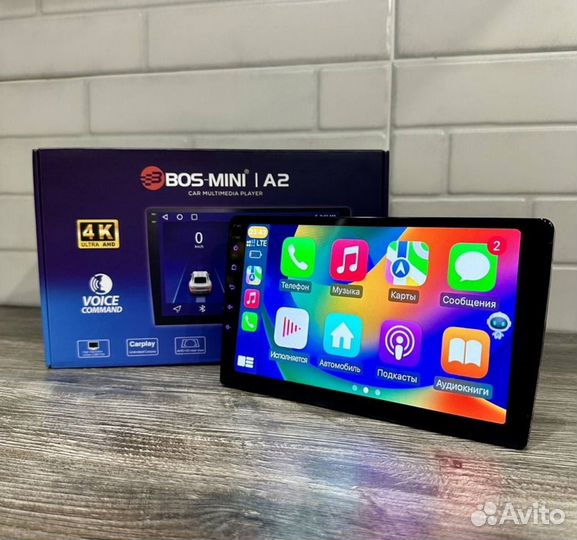 Мощная магнитола 4/64 гб на все марки авто (Арт.46492)