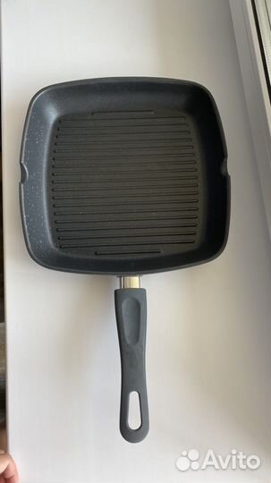 Сковорода-гриль икеа хемлагад, 28 см