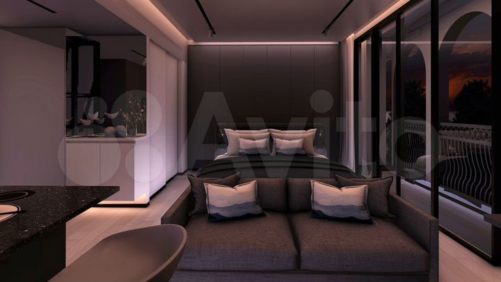 Квартира-студия, 33,7 м² (Таиланд)