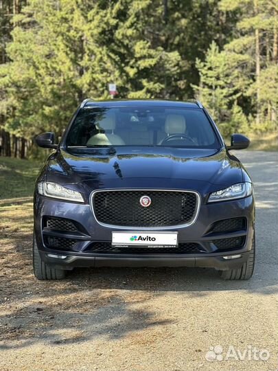 Jaguar F-Pace 2 AT, 2016, 175 500 км