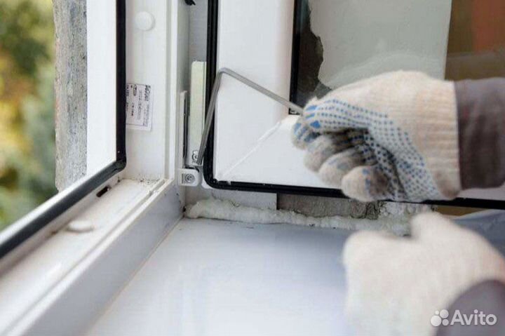 Ремонт окон и дверей. Москитные сетки, установка