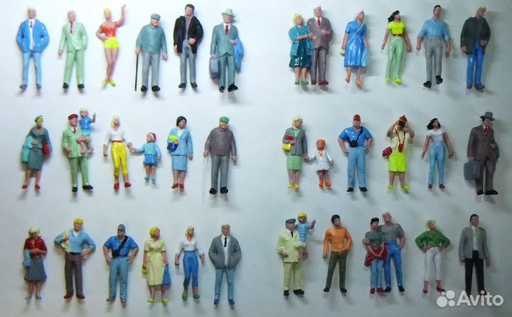 Фигурки в масштабах 1/43, 1/87,1/120,1/160