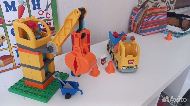 Lego duplo стройка