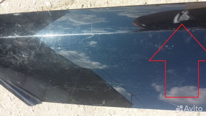 Range Rover 2013-2017 L405 задняя накладка кузова