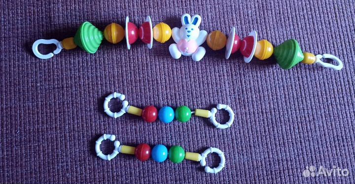 Качественные погремушки-растяжки на коляску