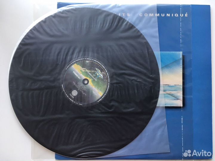 Dire straits communique lp винил (1979 Japan)