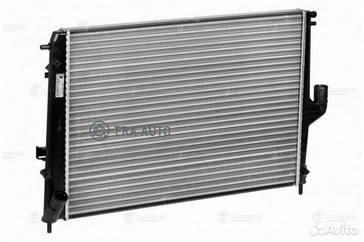 Luzar LRC09198 Радиатор двигателя Renault Logan (08) AT LRc09198