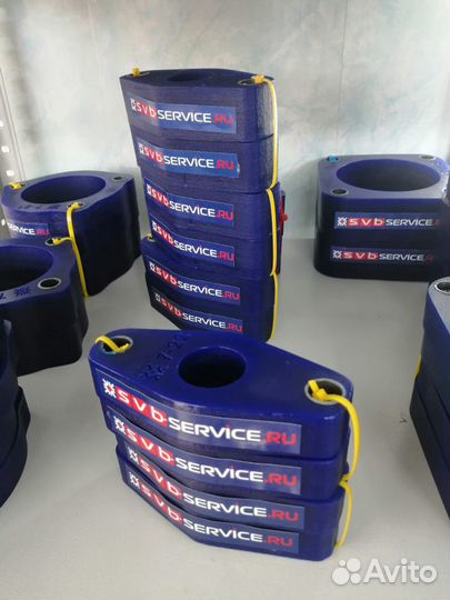 Увеличение клиренса проставками от производителя