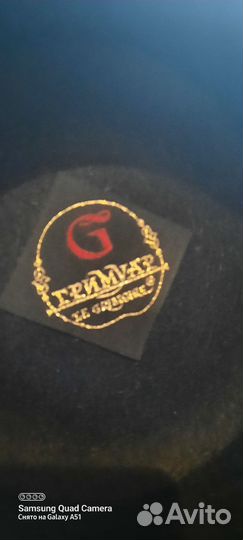 Шляпа фетровая женская