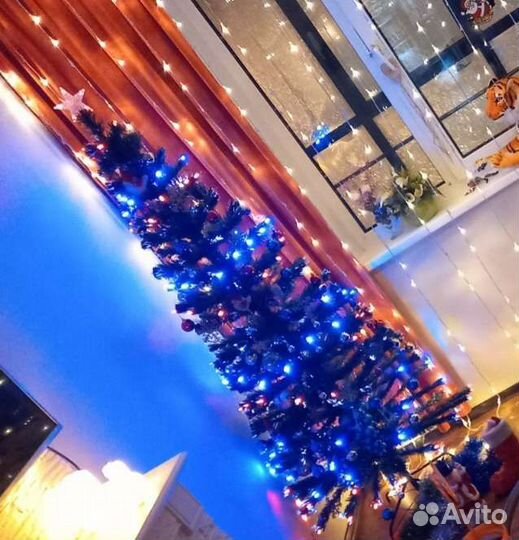 Елка искусственная 180 см бу