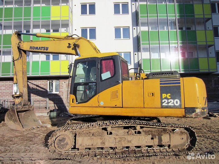 Услуги гусеничного экскаватора 20-30 тн (аренда)