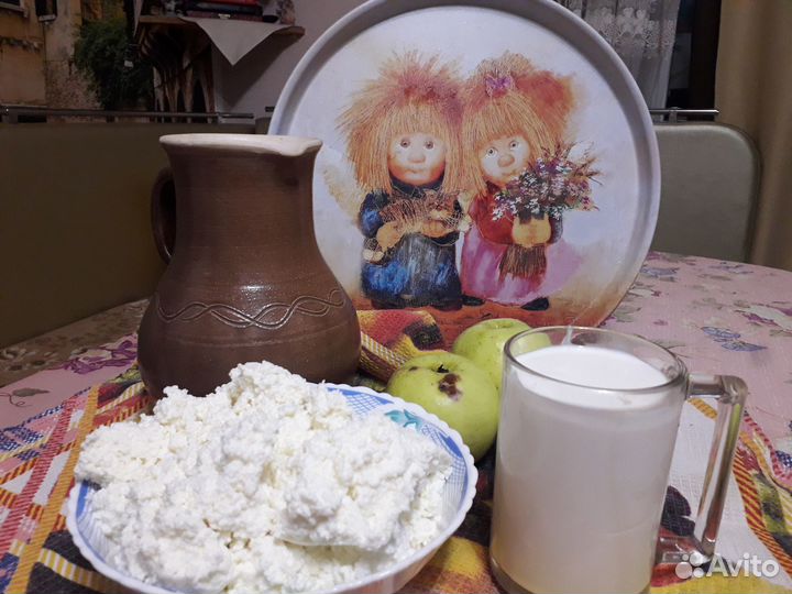 Козье молочко и творожочек