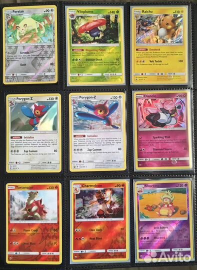 Редкие Карточки Pokemon TCG Покемон Англ. на обмен