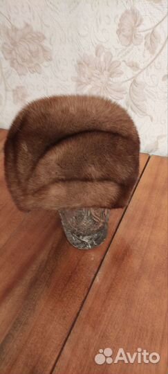 Шапка норковая женская бу