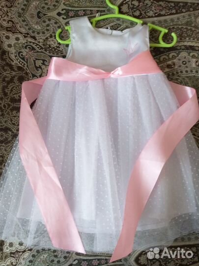 Платье для девочки, нарядное р.80