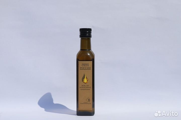 Конопляное масло холодного отжима 