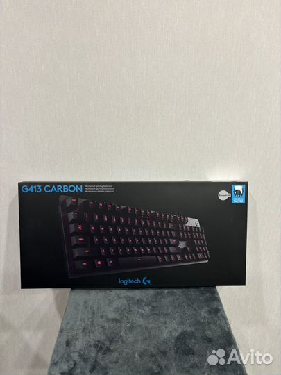 Игровая клавиатура Logitech G G413 Carbon USB