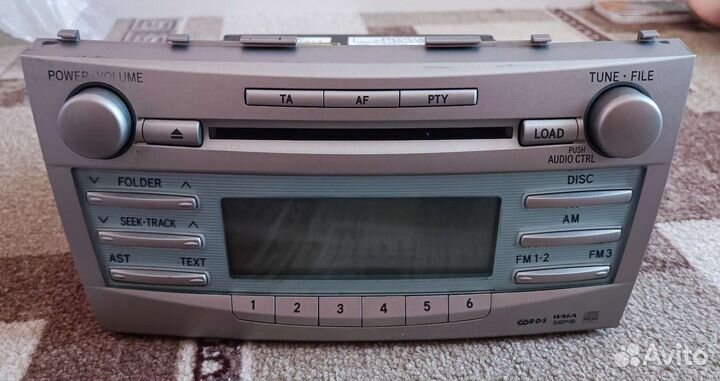 Магнитола toyota camry 40