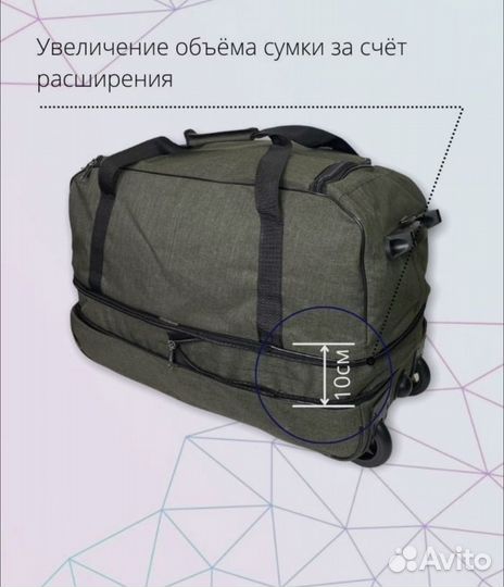 Сумка на колёсах