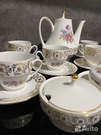 Сервиз Moritz Zdekauer, Мейсенский букет. Чехия