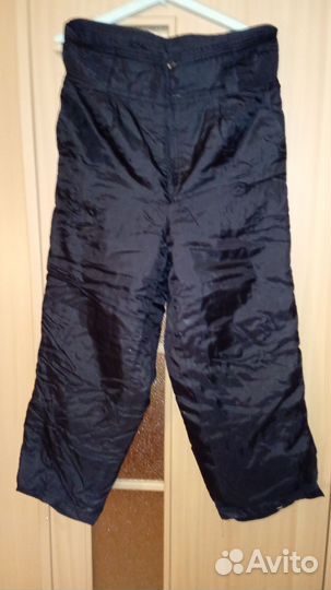 Зимние брюки на синтепоне мужские