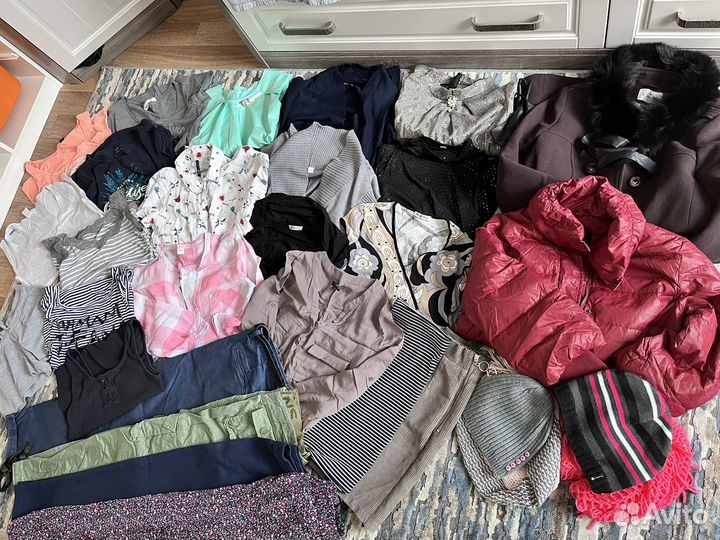 Большой пакет женской одежды 44 размер