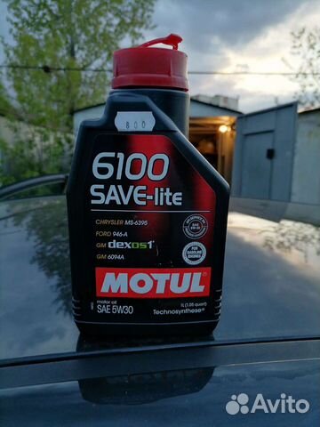 Масло моторное 5w30 motul 6100
