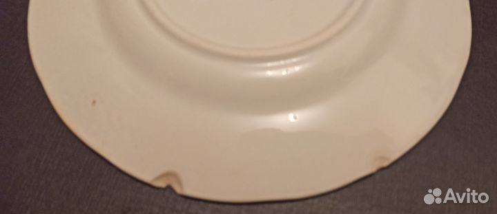 Старинная тарелка Т-во Кузнецова Царская Россия