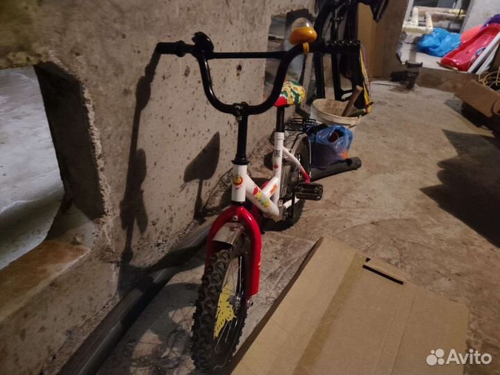 Велосипед детский 4х колесный