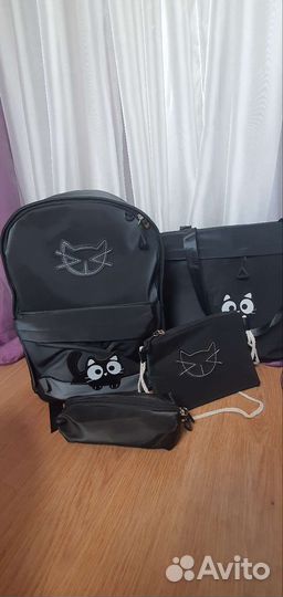 Школьный рюкзак 4 в 1