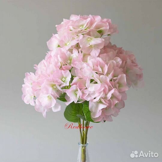 Гортензия силтконовая искусственные цветы